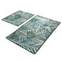 Mijölnir Juego de alfombras de baño Botany Multicolor